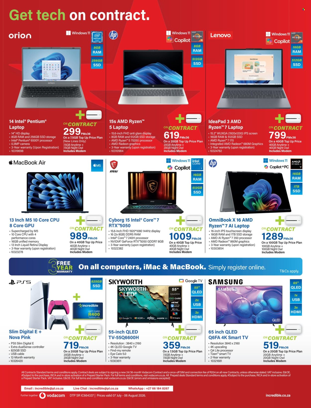 Incredible Connection specials - 07/07/2026 - 06/08/2026. Page 4