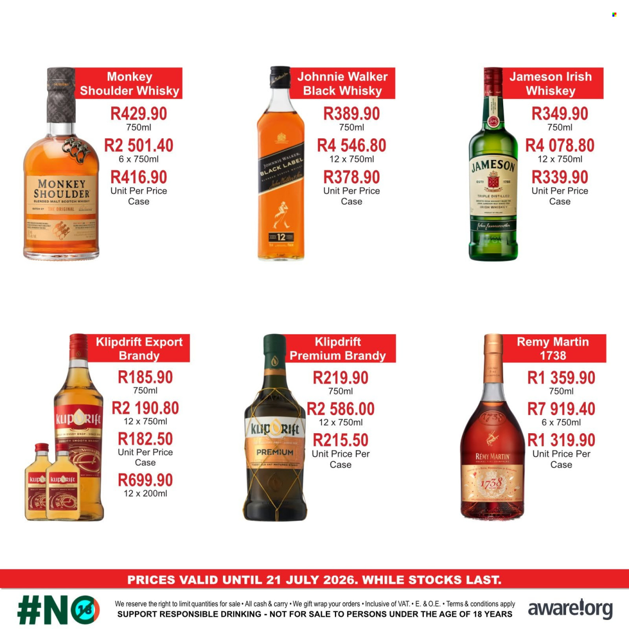 Johnny's Liquor Hypermarket specials - 07/07/2026 - 21/07/2026. Page 3