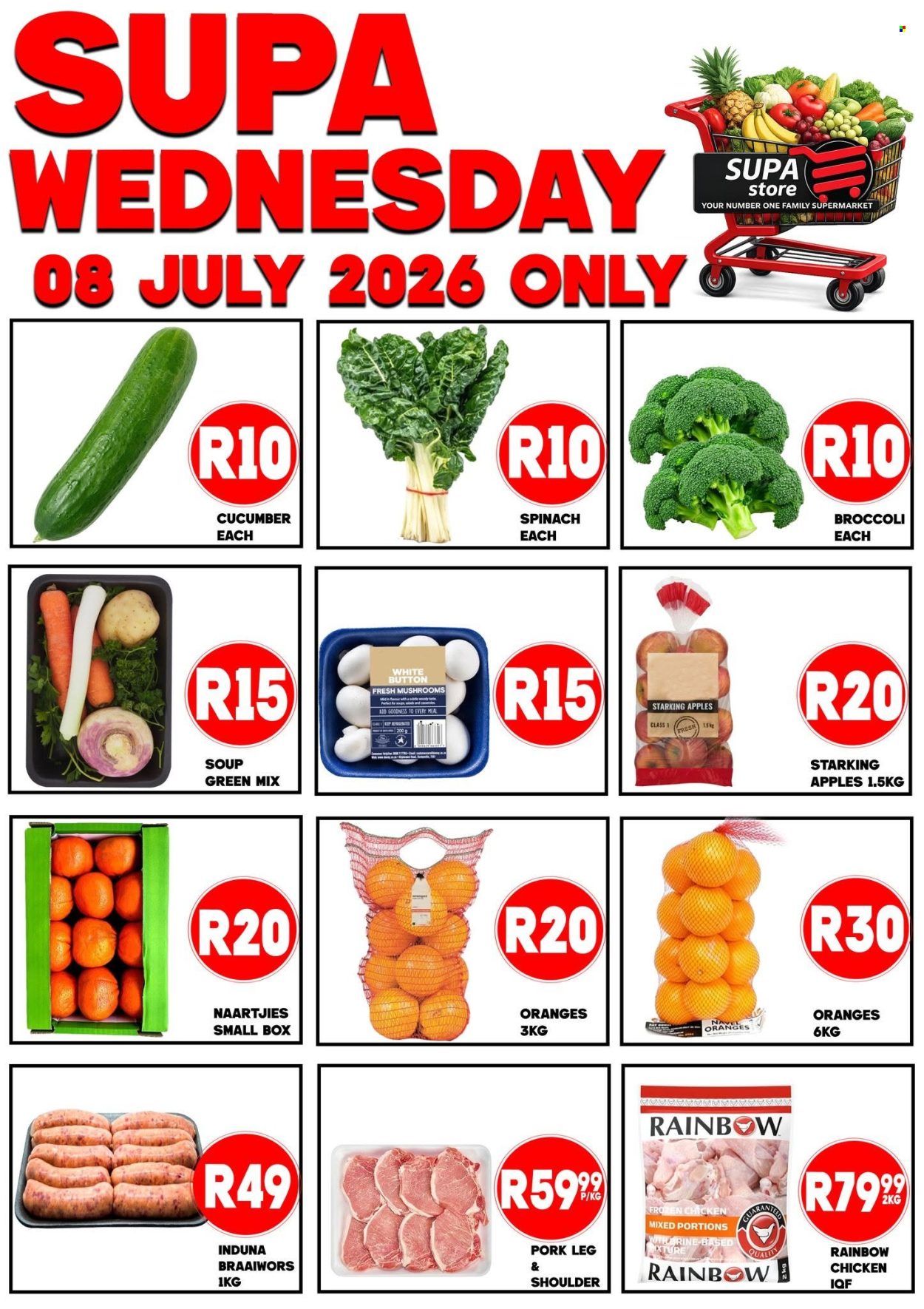 Supa Store specials - 08/07/2026 - 08/07/2026. Page 1