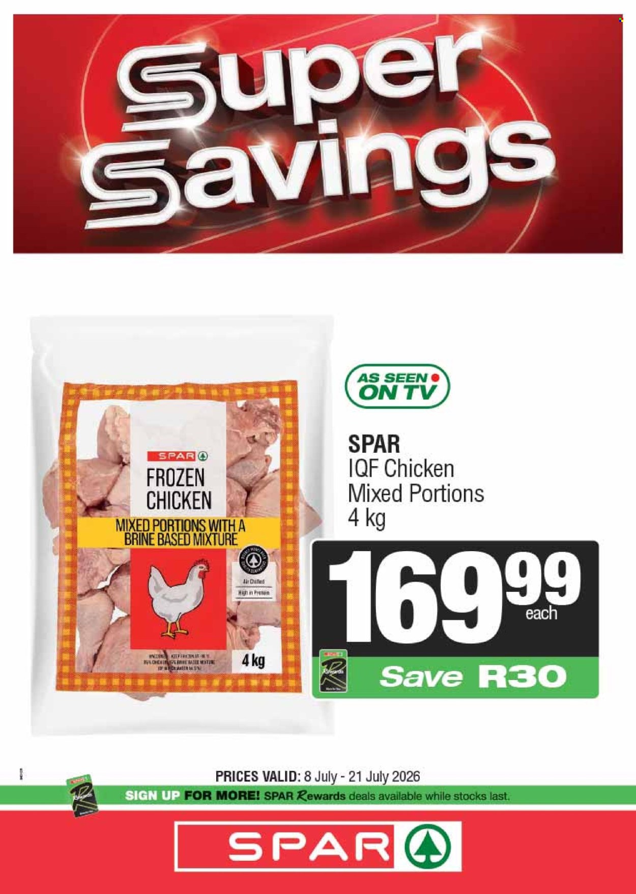 SPAR specials - 08/07/2026 - 21/07/2026. Page 1