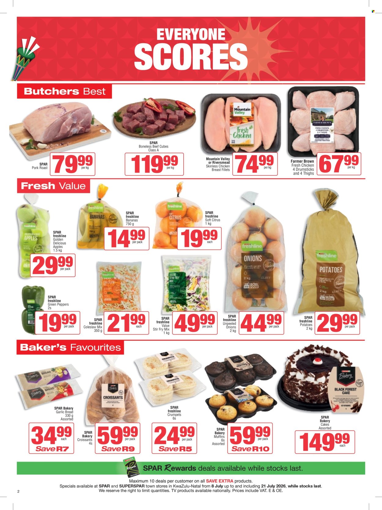 SPAR specials - 08/07/2026 - 21/07/2026. Page 2