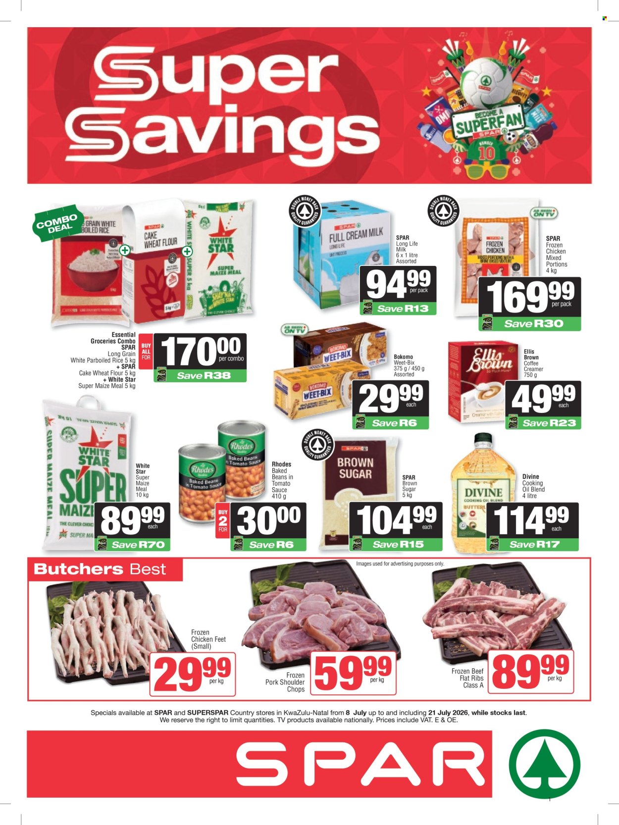 SPAR specials - 08/07/2026 - 21/07/2026. Page 1