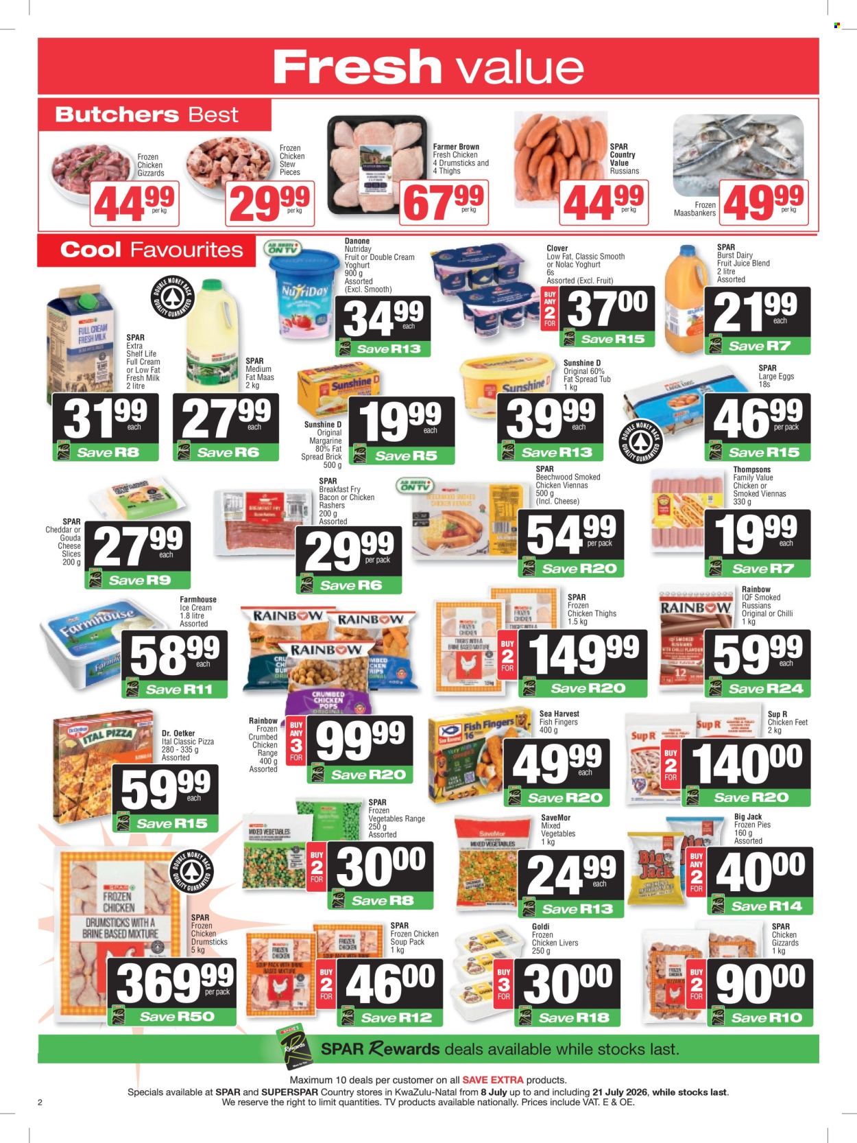 SPAR specials - 08/07/2026 - 21/07/2026. Page 2