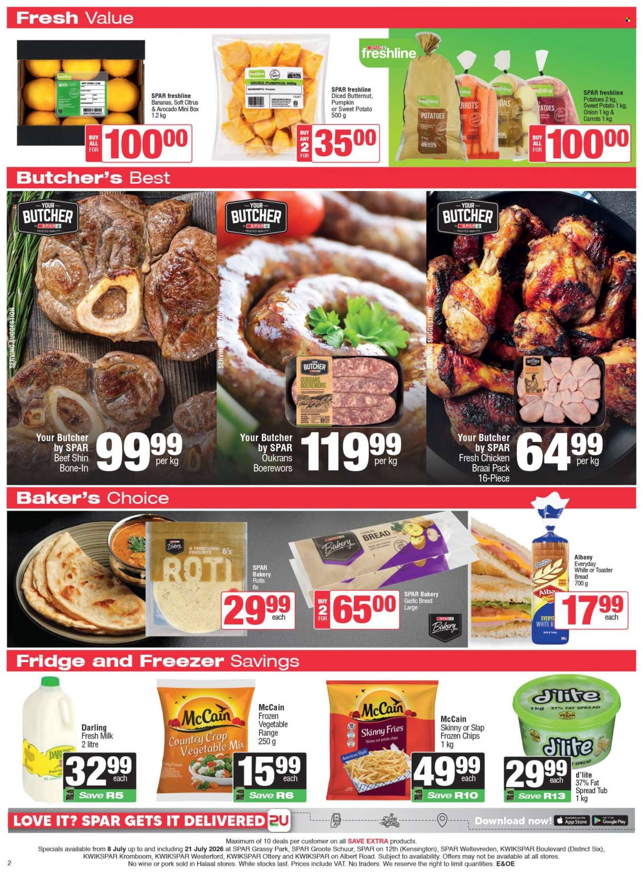 SPAR specials - 08/07/2026 - 21/07/2026. Page 2