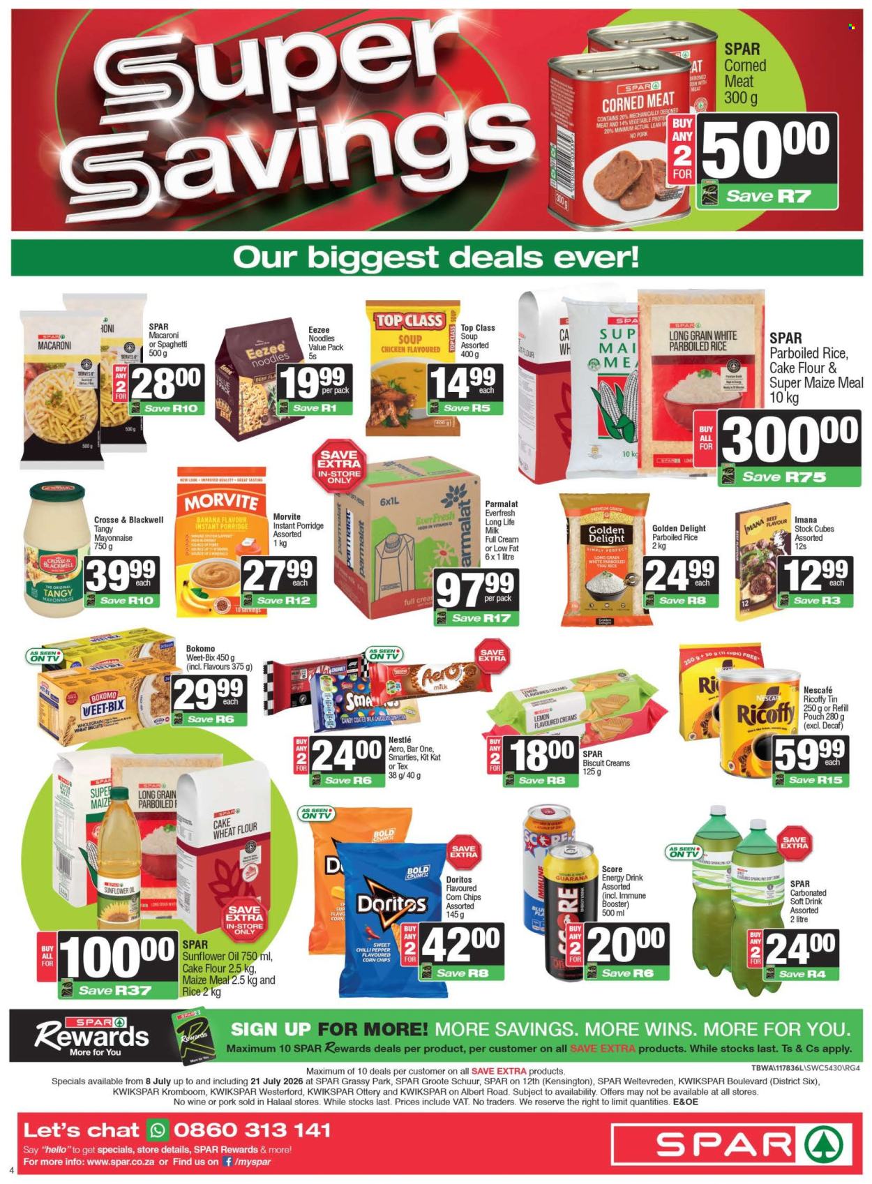 SPAR specials - 08/07/2026 - 21/07/2026. Page 4