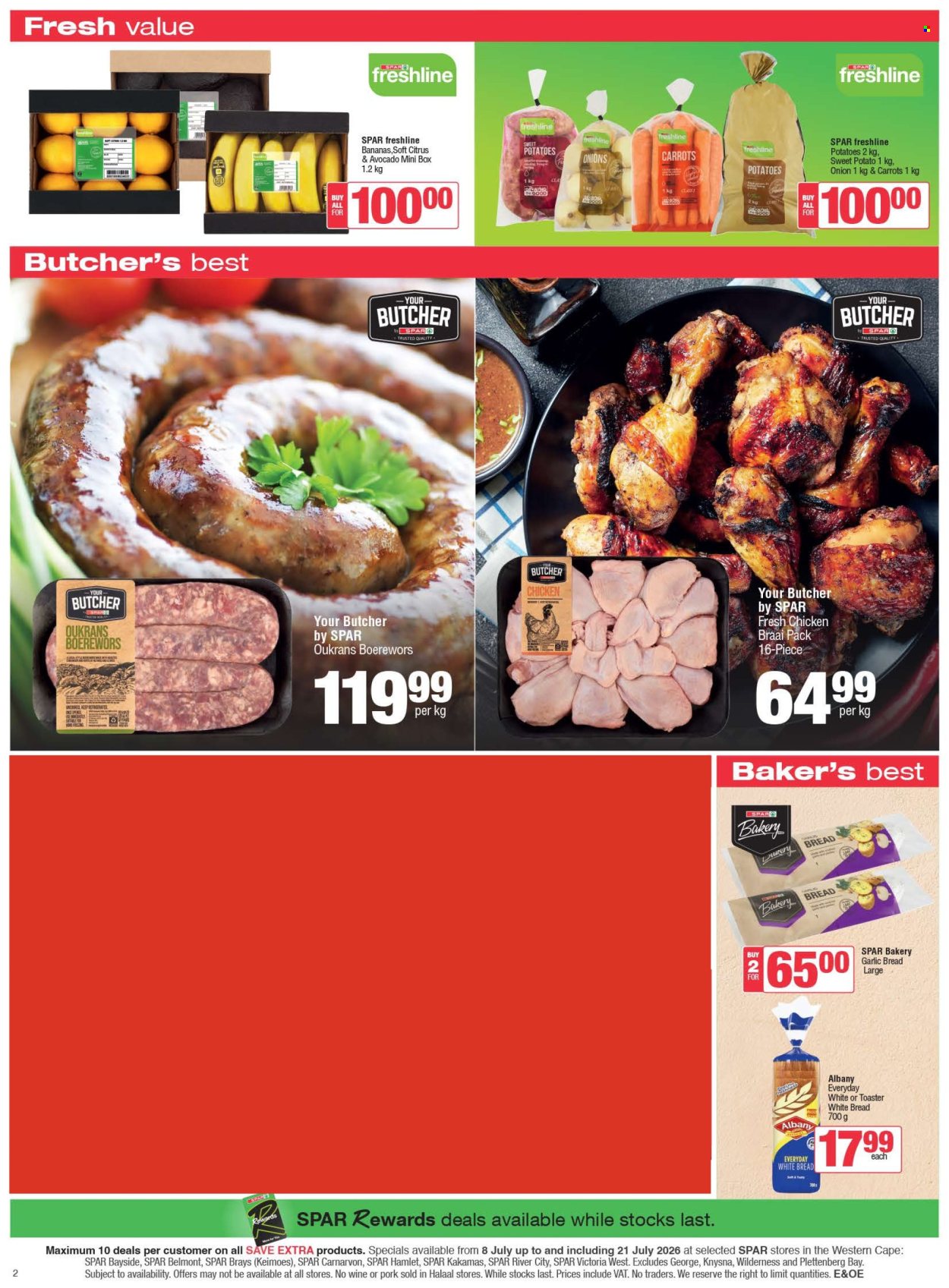 SPAR specials - 08/07/2026 - 21/07/2026. Page 2