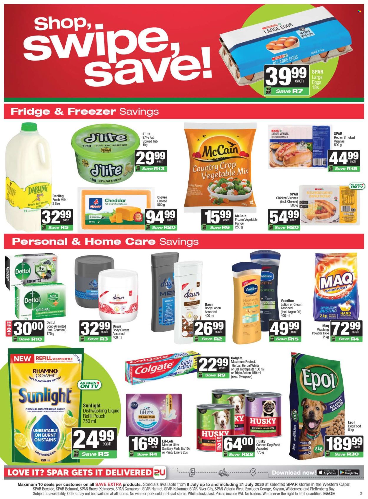 SPAR specials - 08/07/2026 - 21/07/2026. Page 3