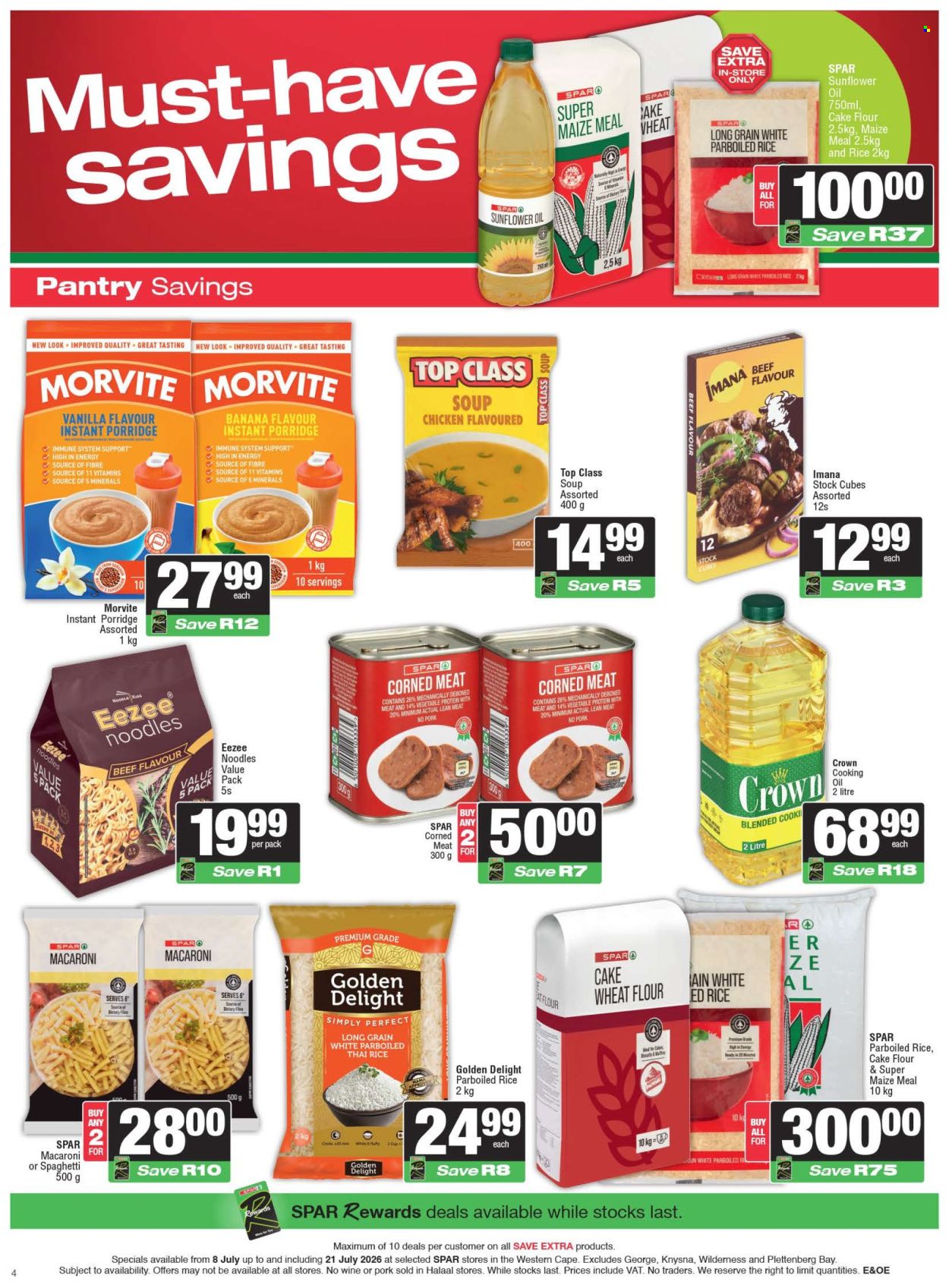 SPAR specials - 08/07/2026 - 21/07/2026. Page 4