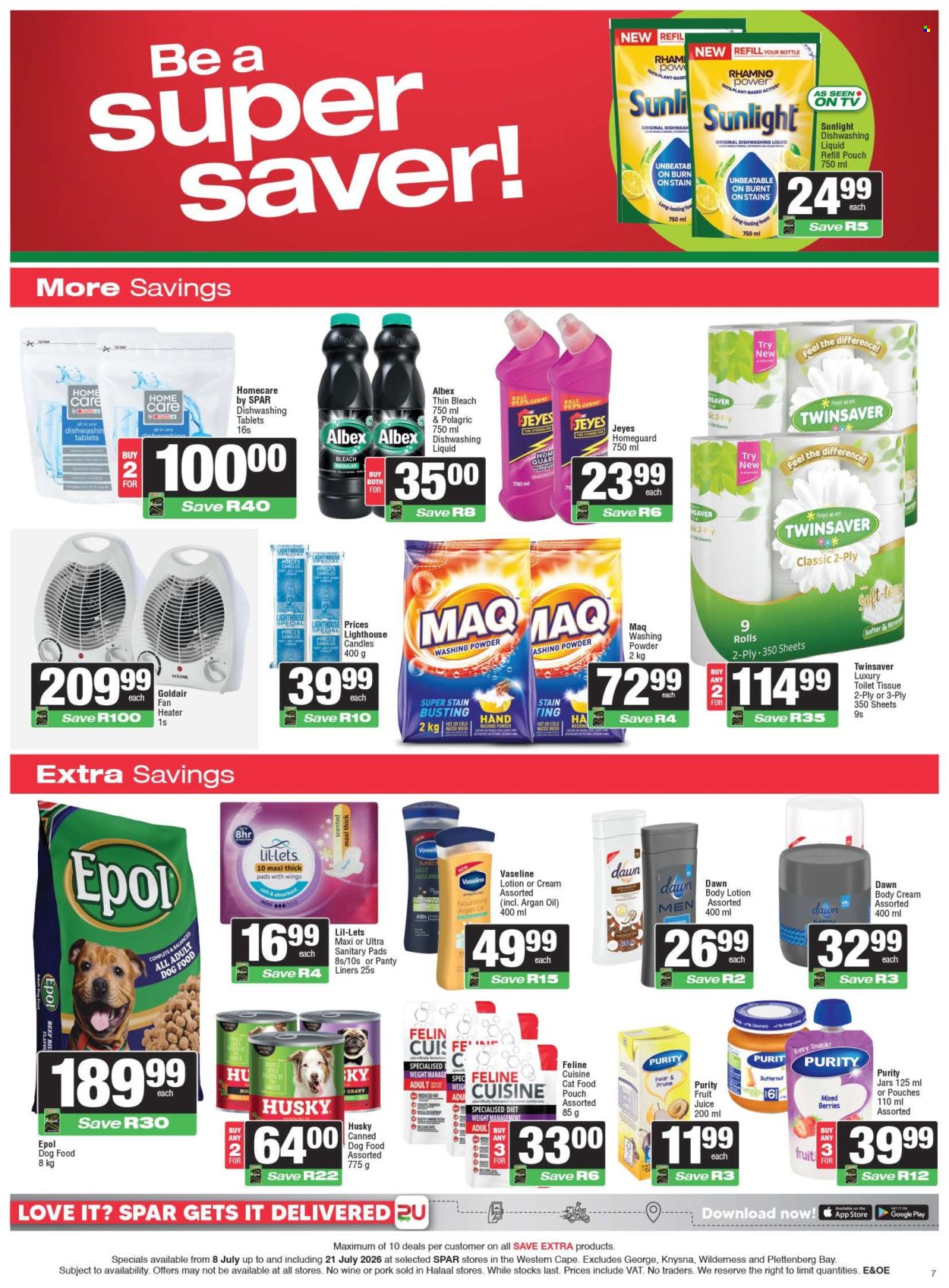 SPAR specials - 08/07/2026 - 21/07/2026. Page 7