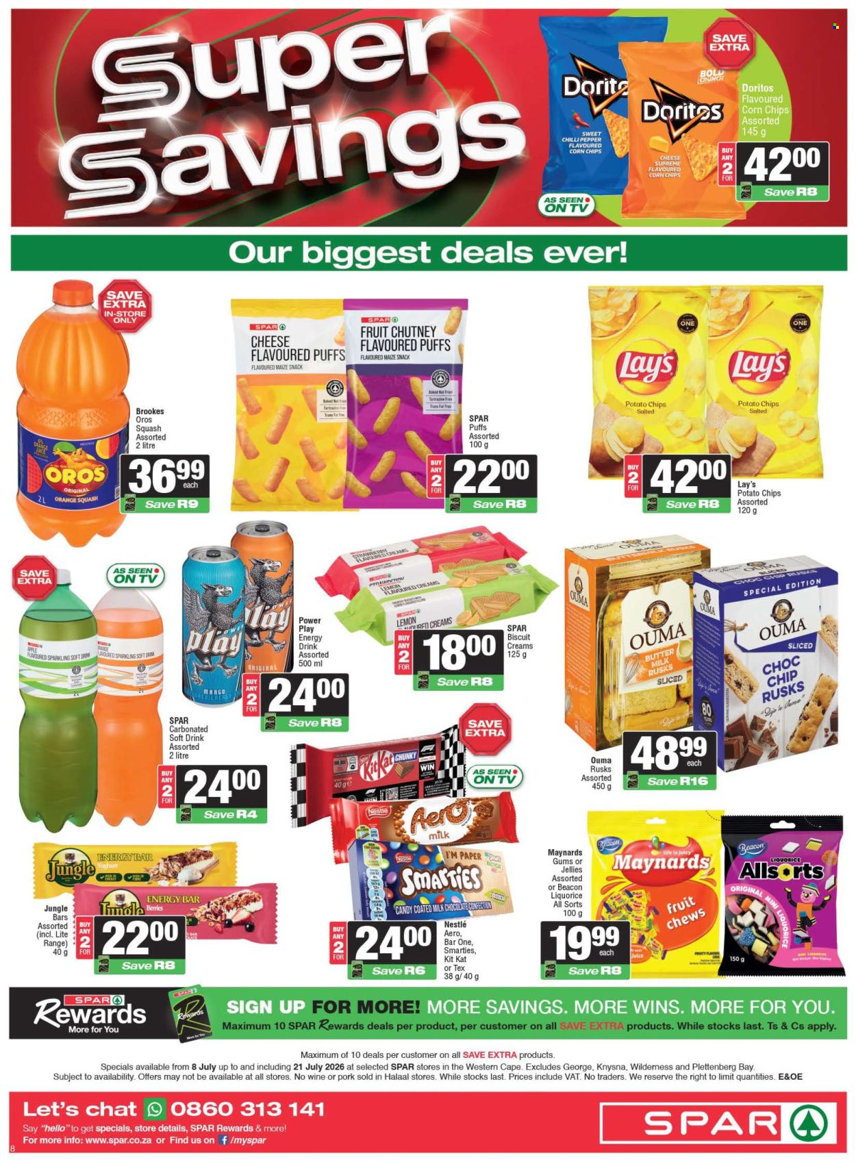 SPAR specials - 08/07/2026 - 21/07/2026. Page 8