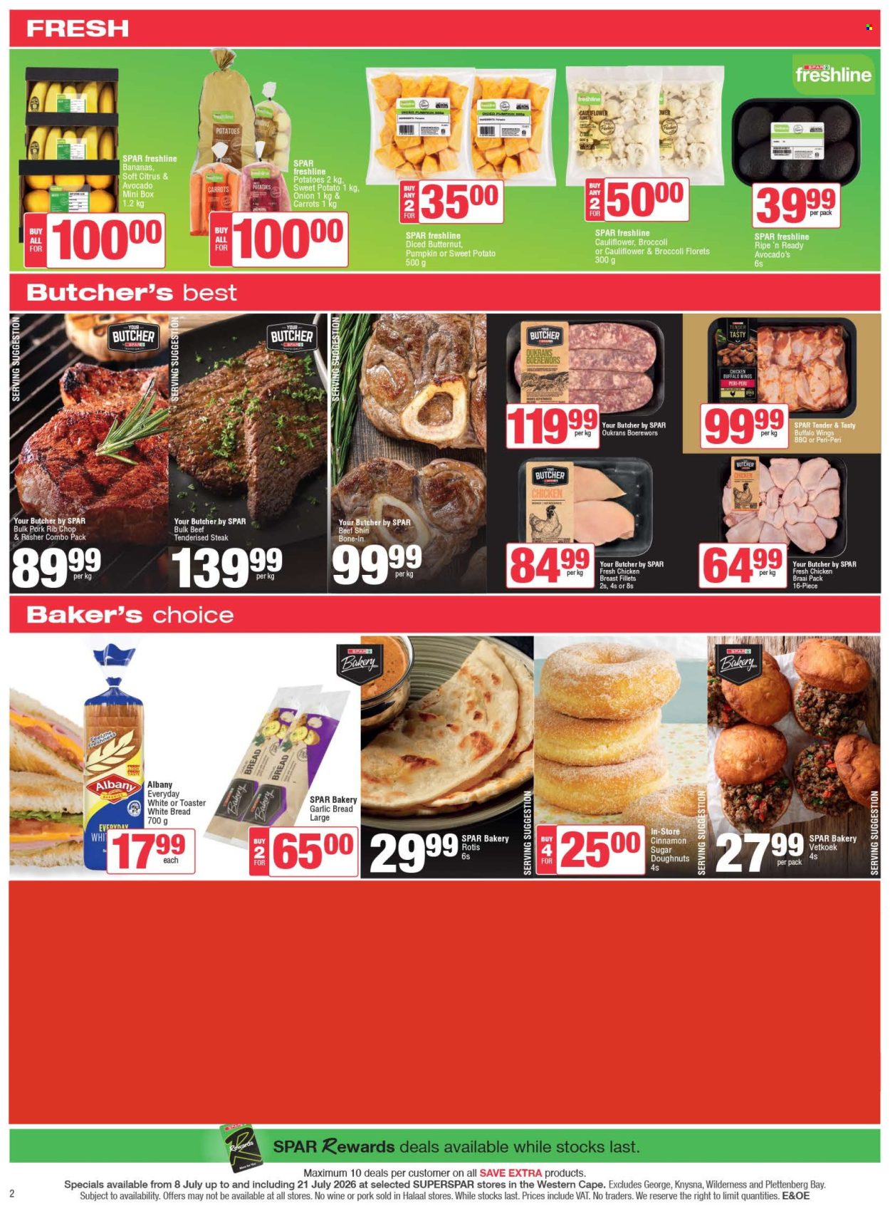 SPAR specials - 08/07/2026 - 21/07/2026. Page 2