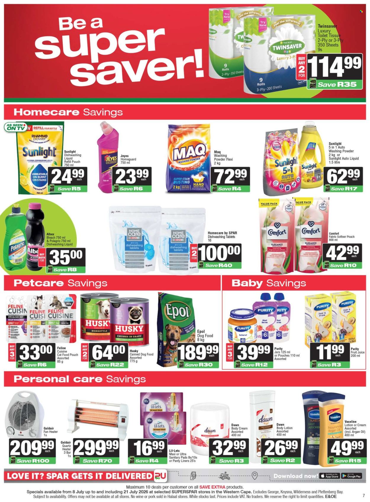 SPAR specials - 08/07/2026 - 21/07/2026. Page 7