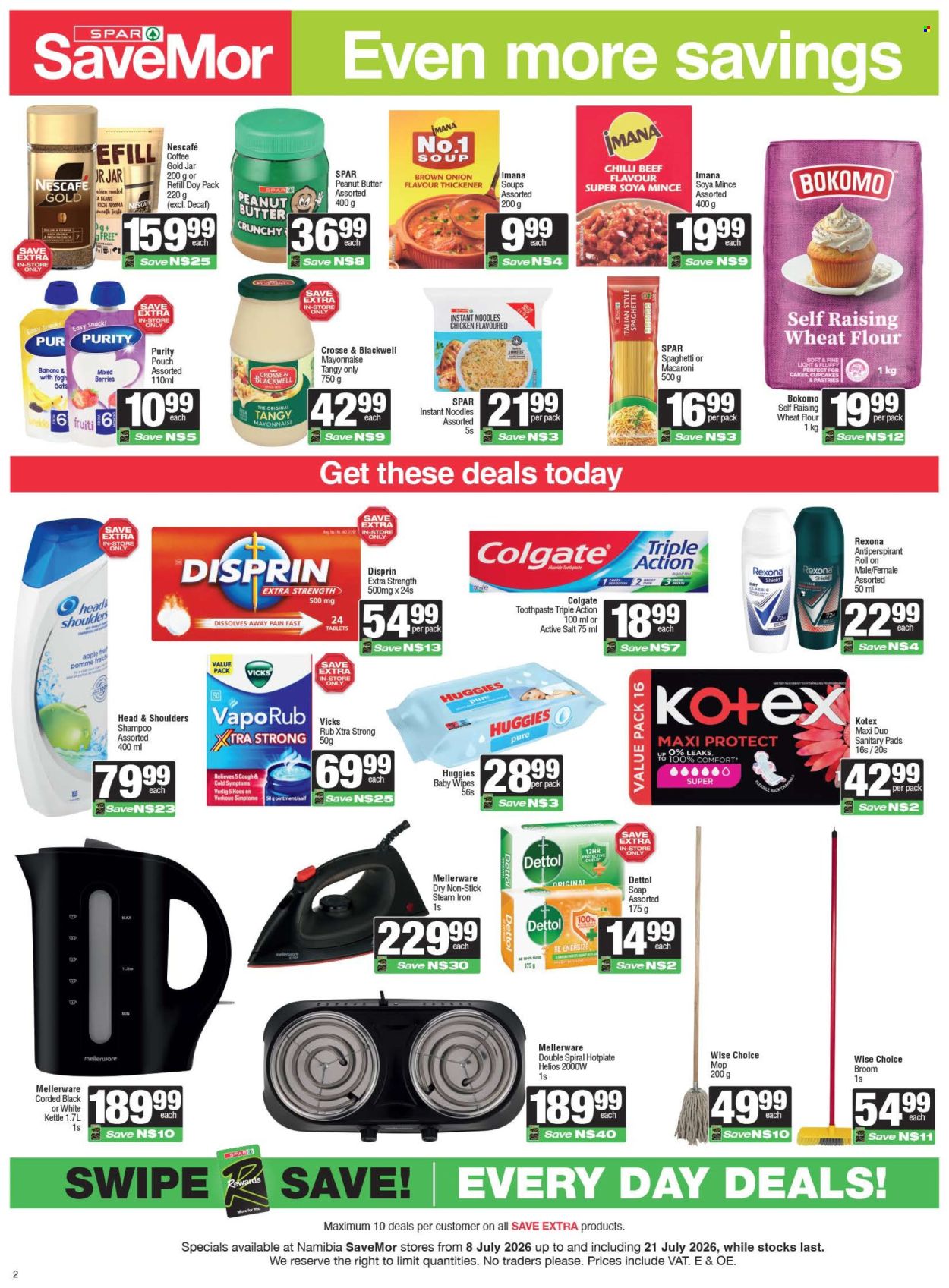 SPAR specials - 08/07/2026 - 21/07/2026. Page 2