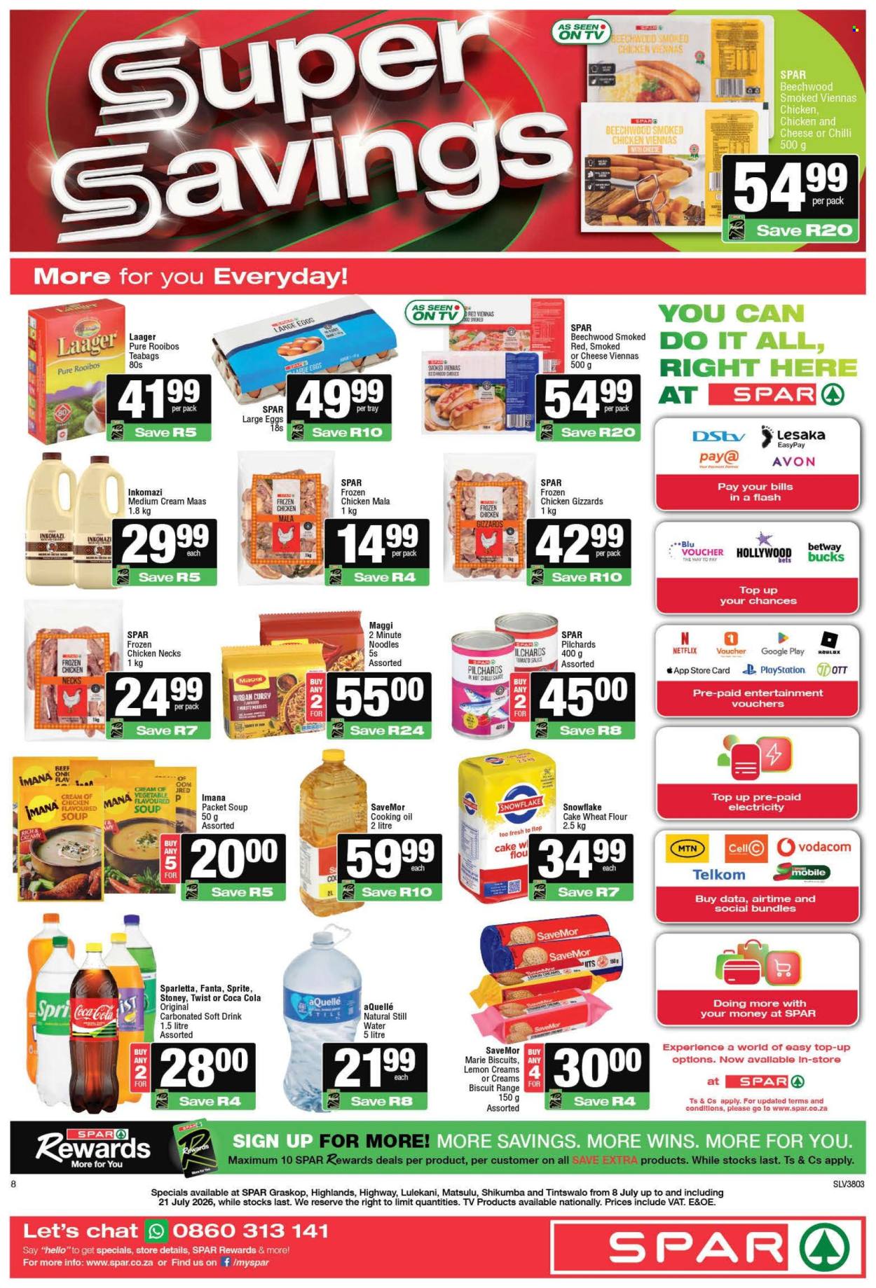 SPAR specials - 08/07/2026 - 21/07/2026. Page 8