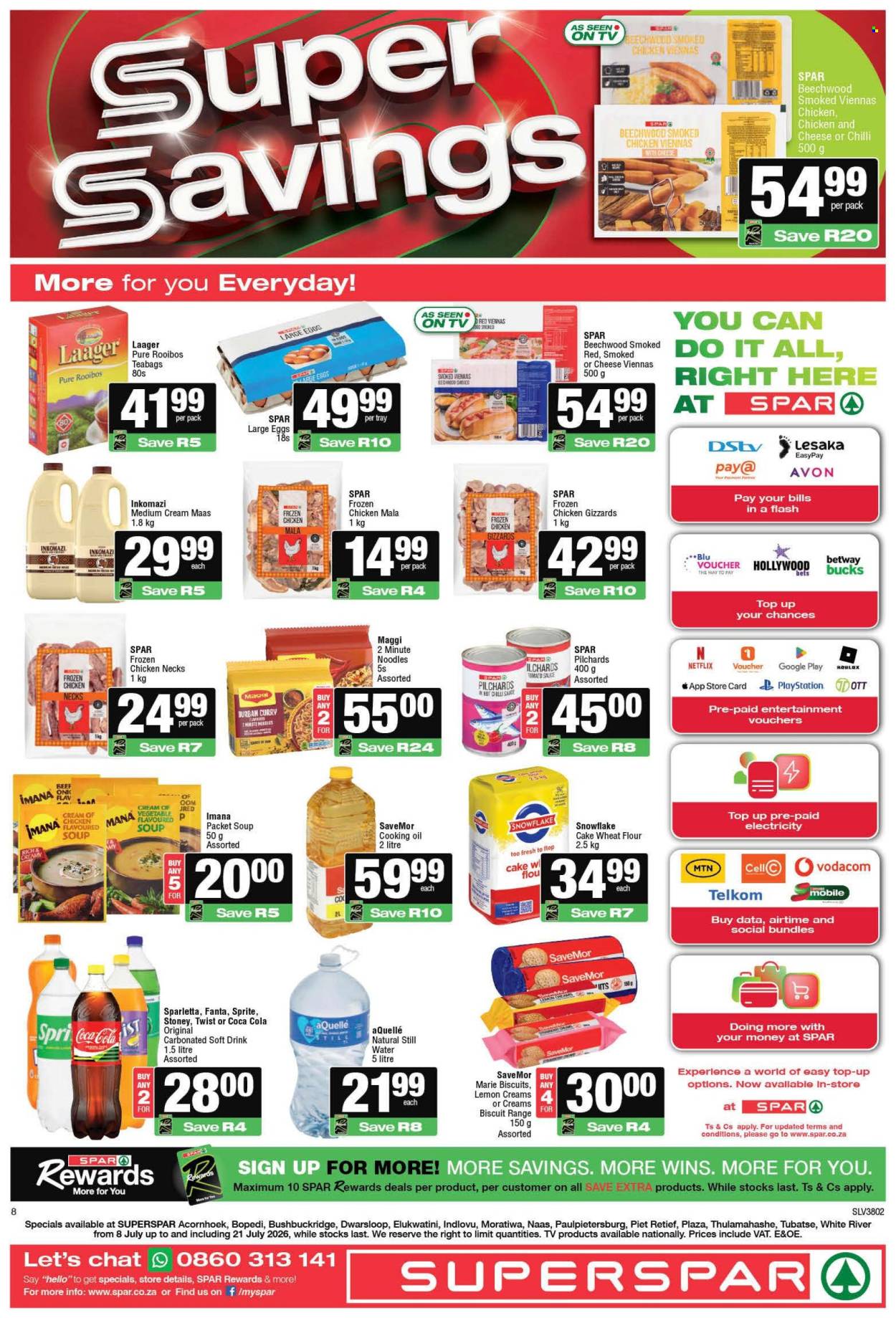 SPAR specials - 08/07/2026 - 21/07/2026. Page 8
