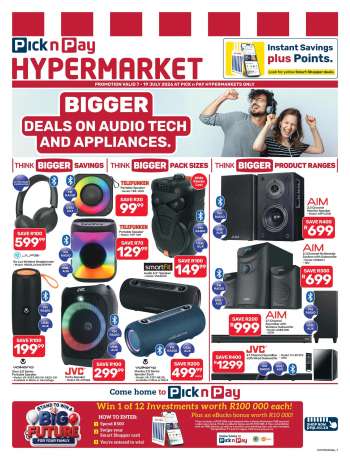 Pick n Pay Hypermarket catalogue  - 07/07/2026 - 19/07/2026.