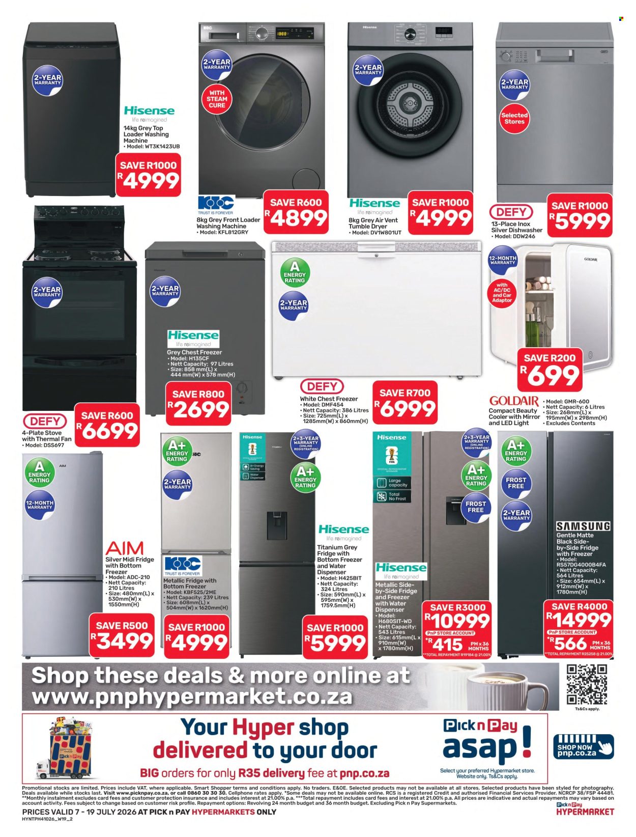 Pick n Pay Hypermarket specials - 07/07/2026 - 19/07/2026. Page 2