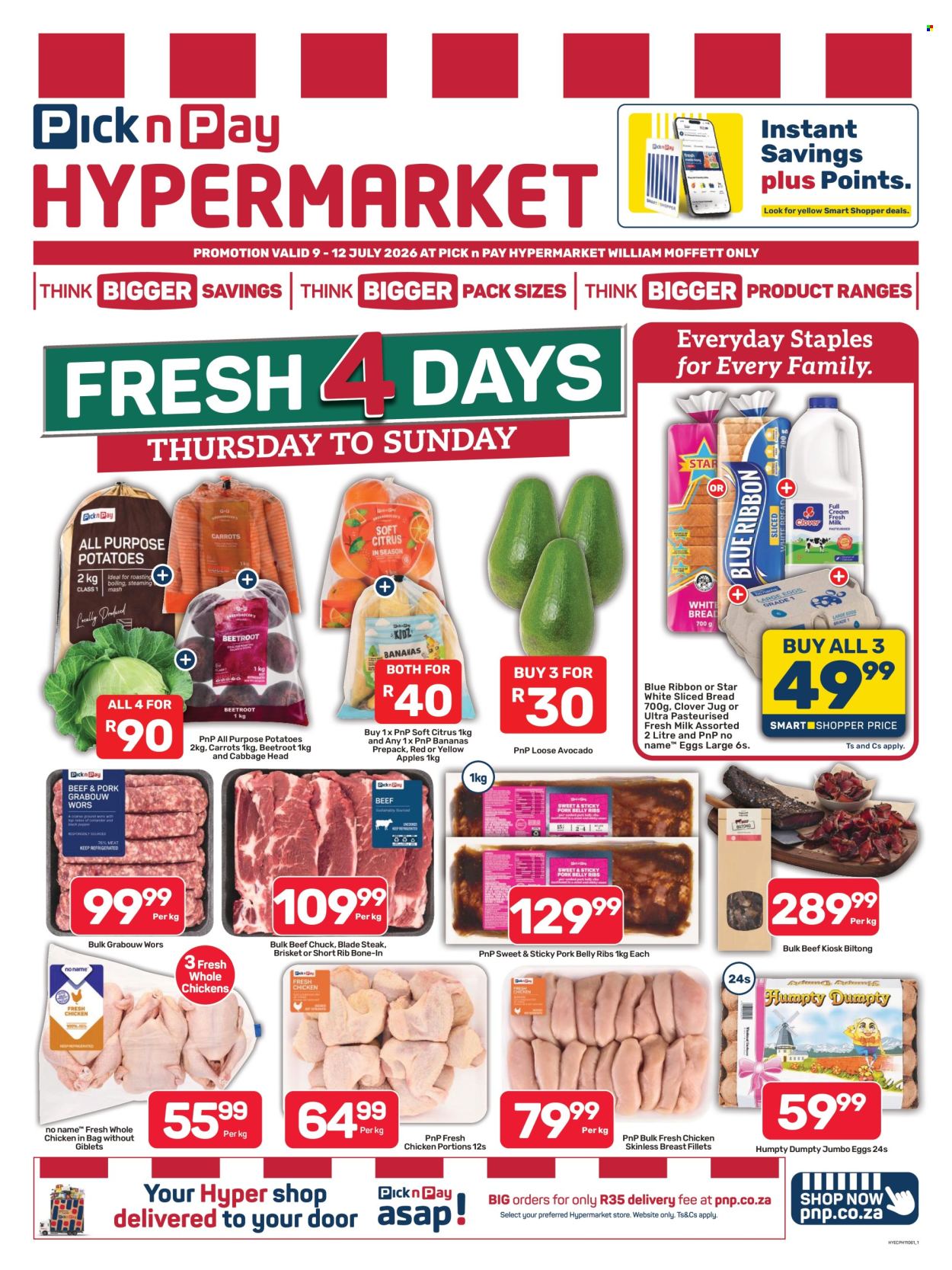 Pick n Pay Hypermarket specials - 09/07/2026 - 12/07/2026. Page 1