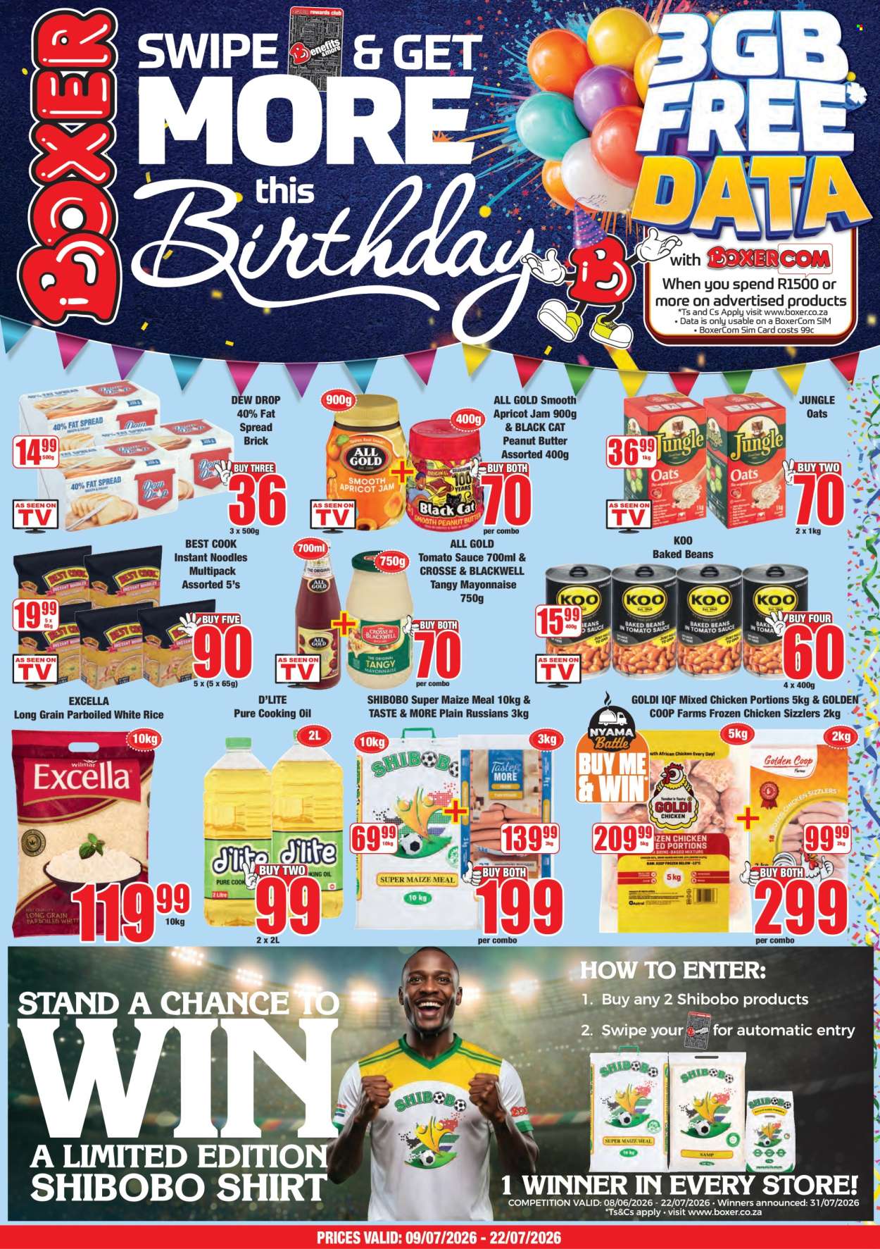 Boxer specials - 09/07/2026 - 22/07/2026. Page 1