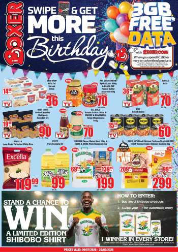 Boxer catalogue  - 09/07/2026 - 22/07/2026.
