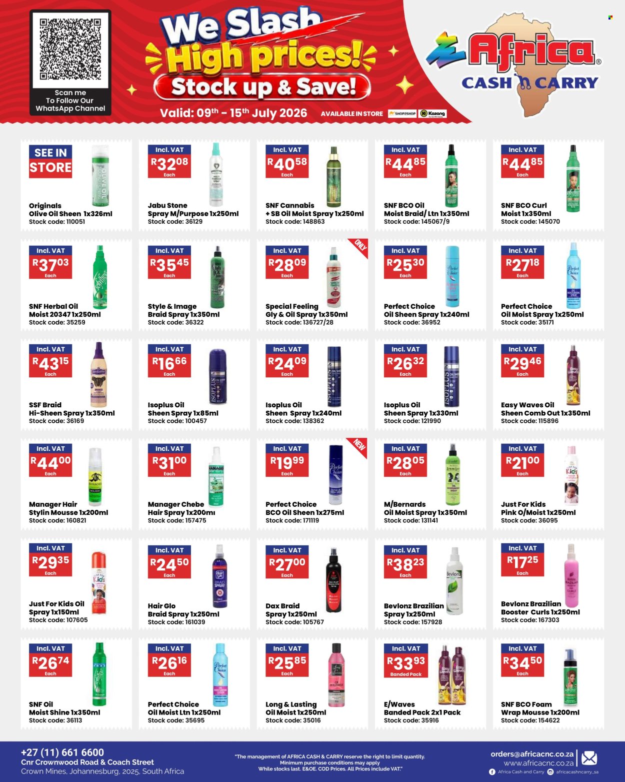 Africa Cash & Carry specials - 09/07/2026 - 15/07/2026. Page 1
