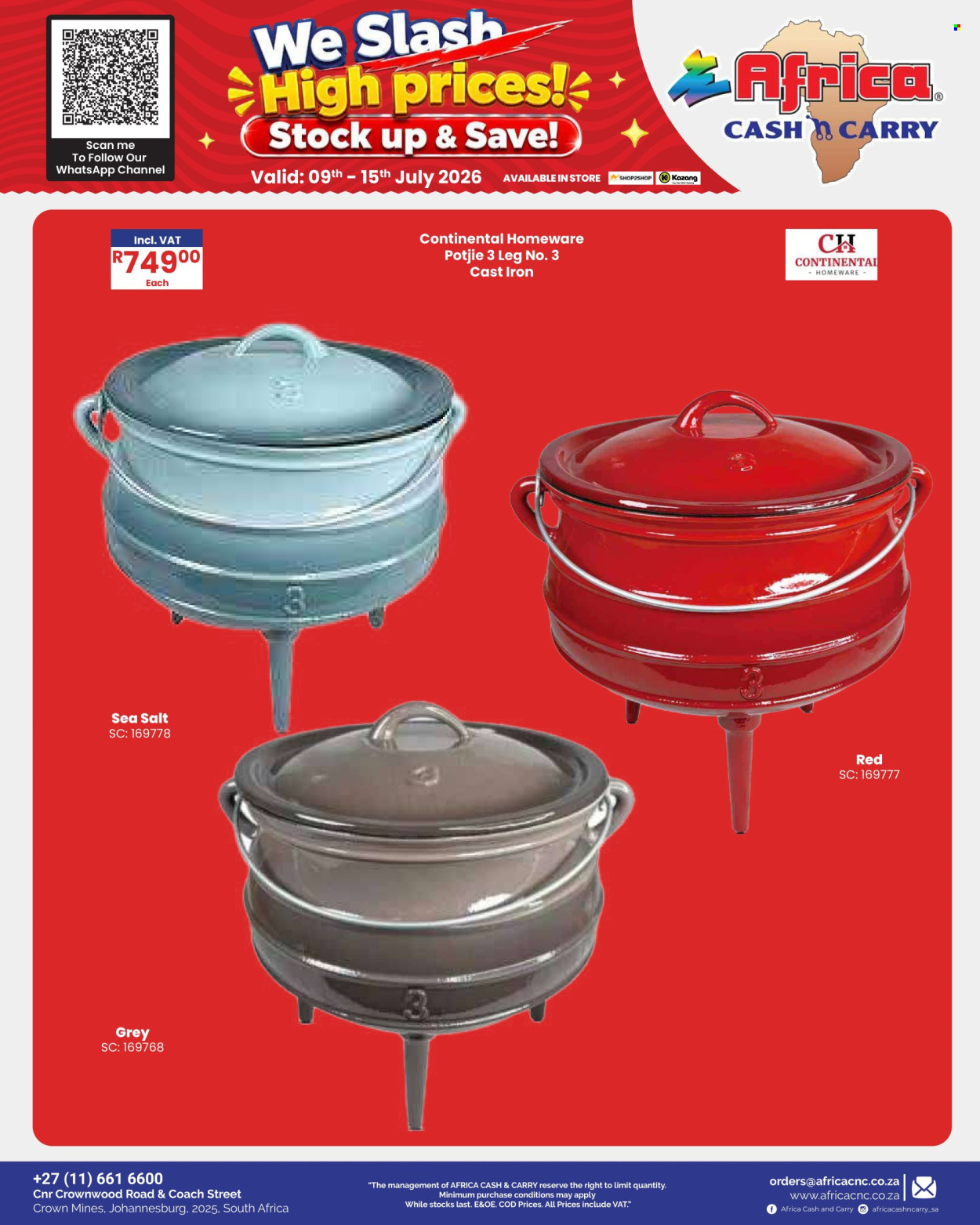 Africa Cash & Carry specials - 09/07/2026 - 15/07/2026. Page 45