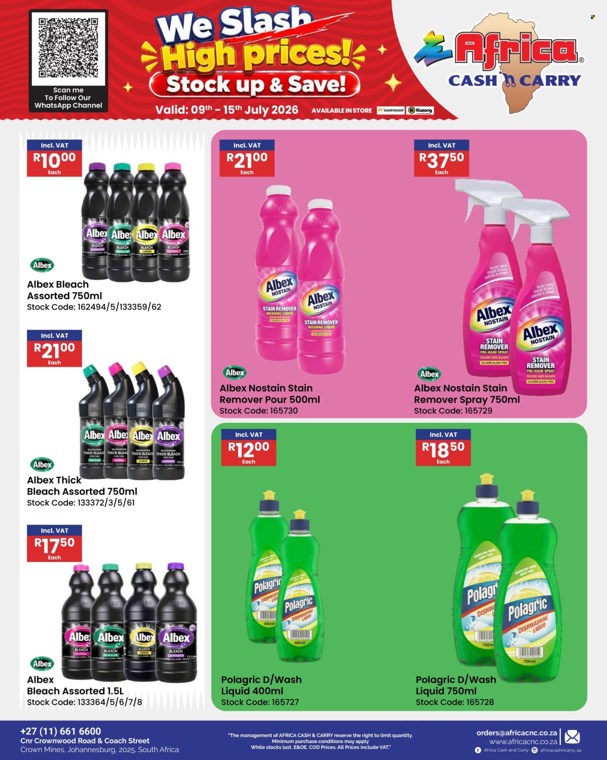Africa Cash & Carry specials - 09/07/2026 - 15/07/2026. Page 64