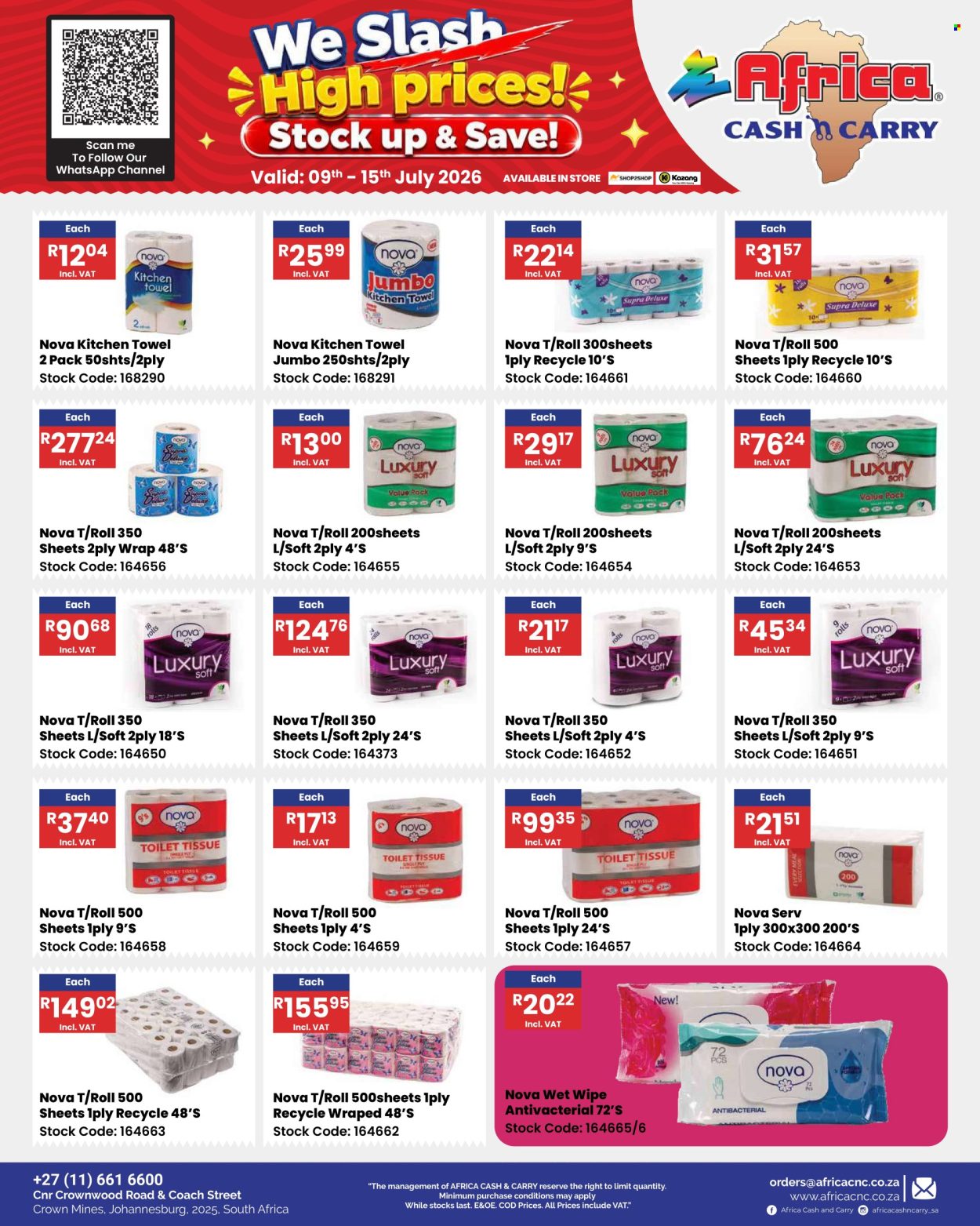 Africa Cash & Carry specials - 09/07/2026 - 15/07/2026. Page 65