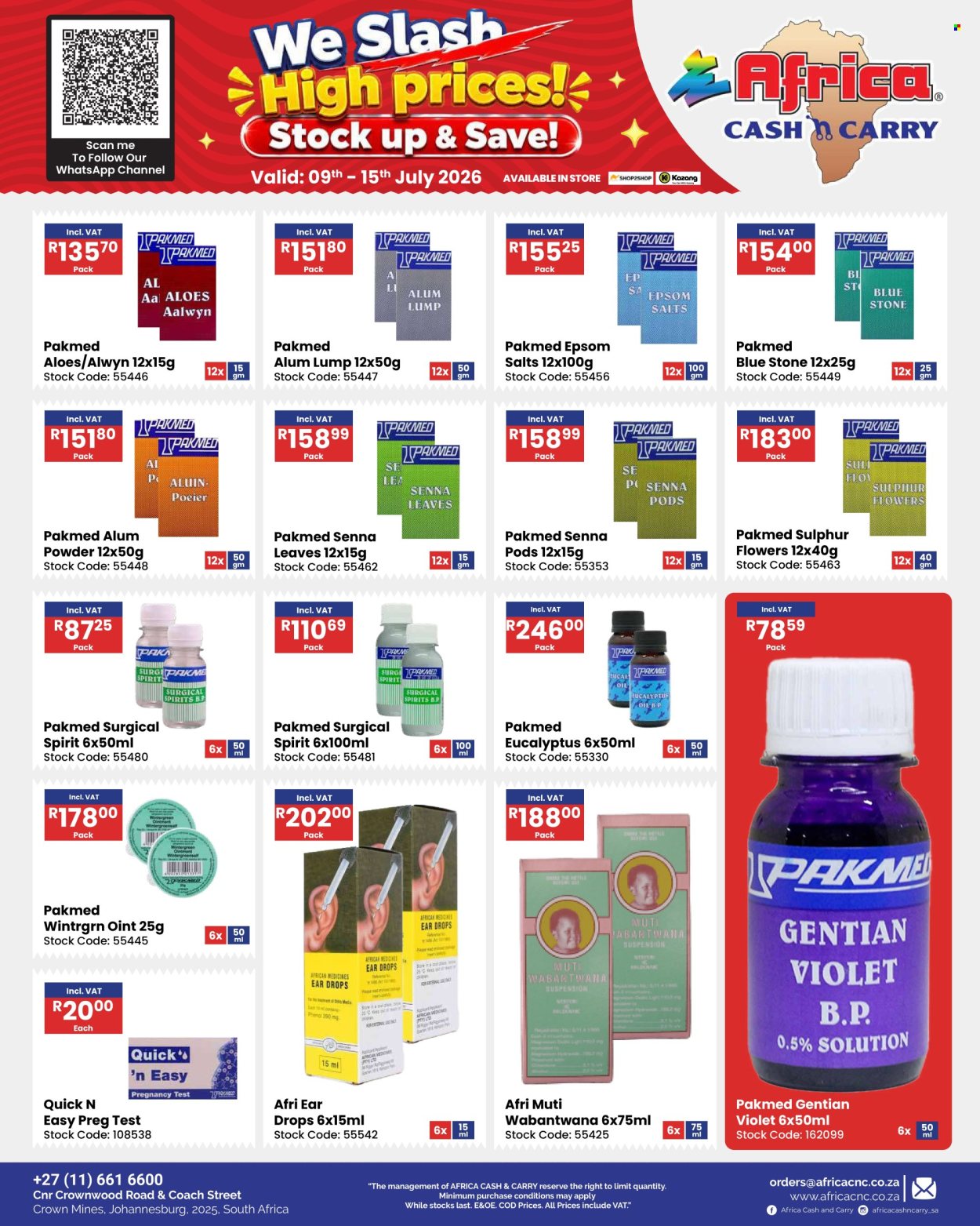 Africa Cash & Carry specials - 09/07/2026 - 15/07/2026. Page 71