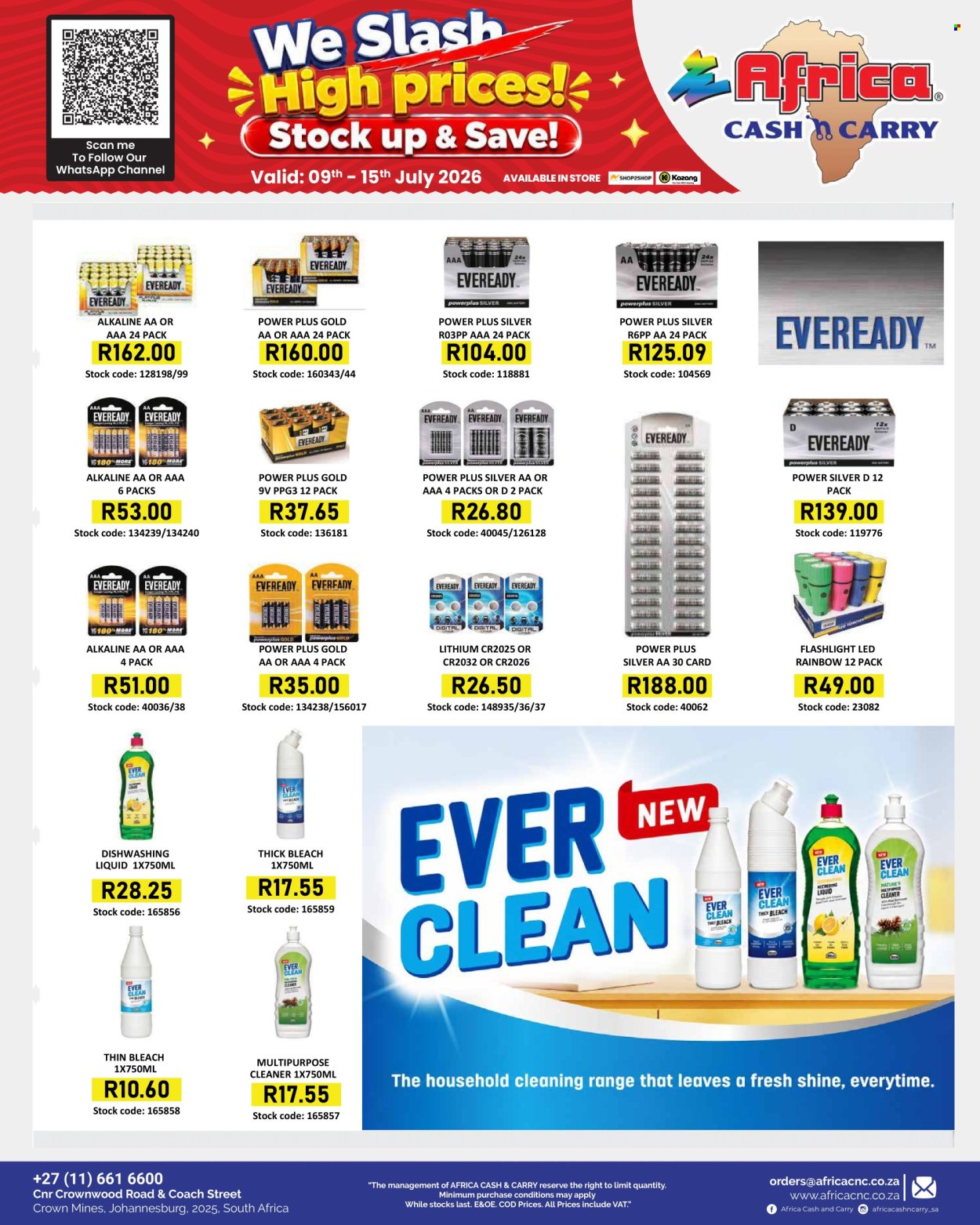 Africa Cash & Carry specials - 09/07/2026 - 15/07/2026. Page 81