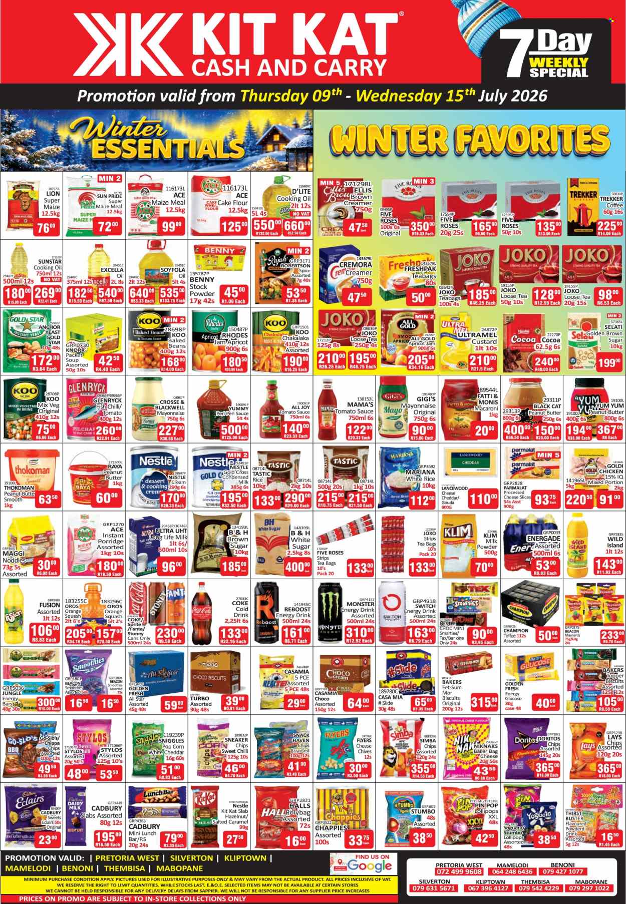 Kit Kat Cash & Carry specials - 09/07/2026 - 15/07/2026. Page 1