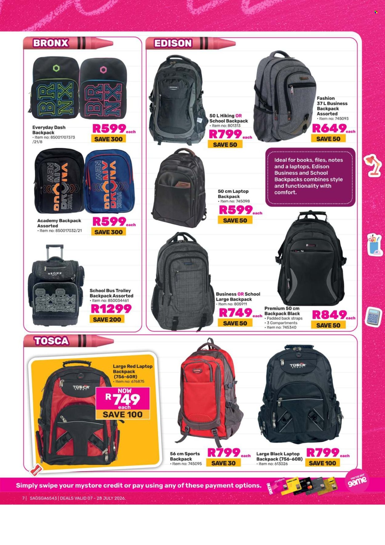 Game specials - 07/07/2026 - 28/07/2026. Page 7