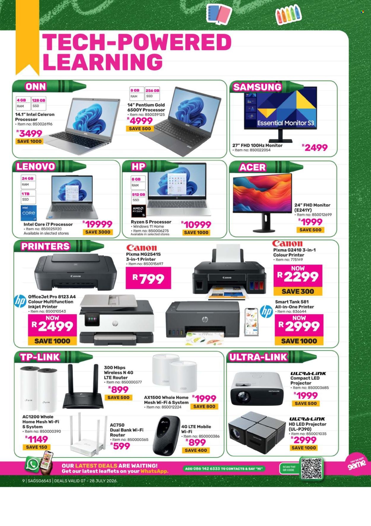 Game specials - 07/07/2026 - 28/07/2026. Page 9