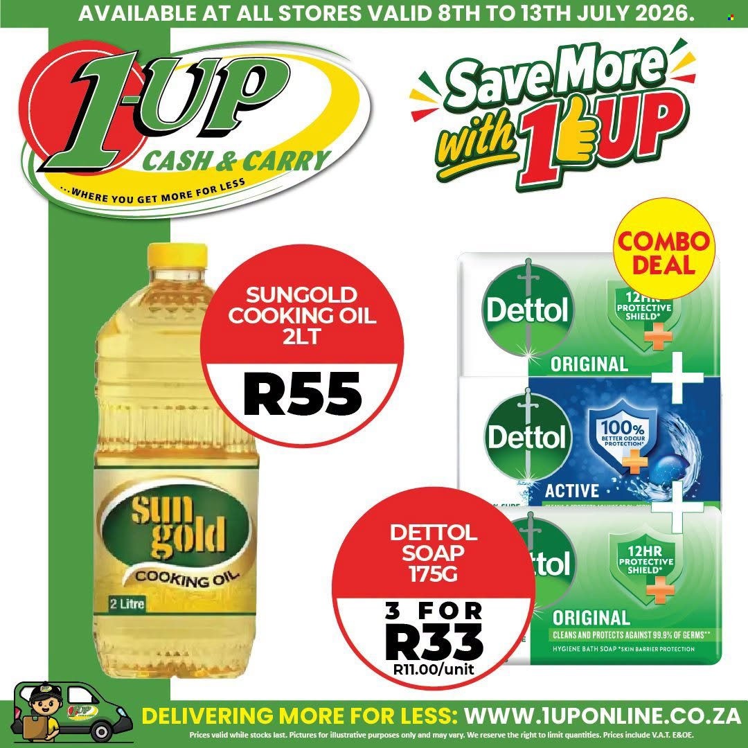 1UP Cash & Carry specials - 08/07/2026 - 13/07/2026. Page 1