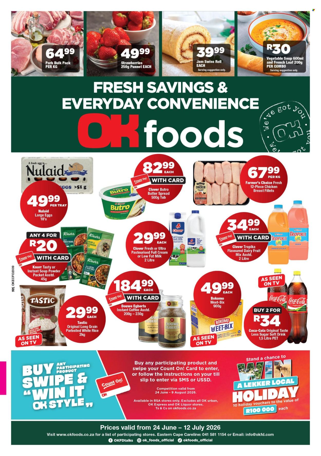 OK Foods specials - 24/06/2026 - 12/07/2026. Page 1