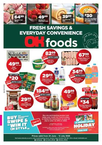 OK Foods catalogue  - 24/06/2026 - 12/07/2026.