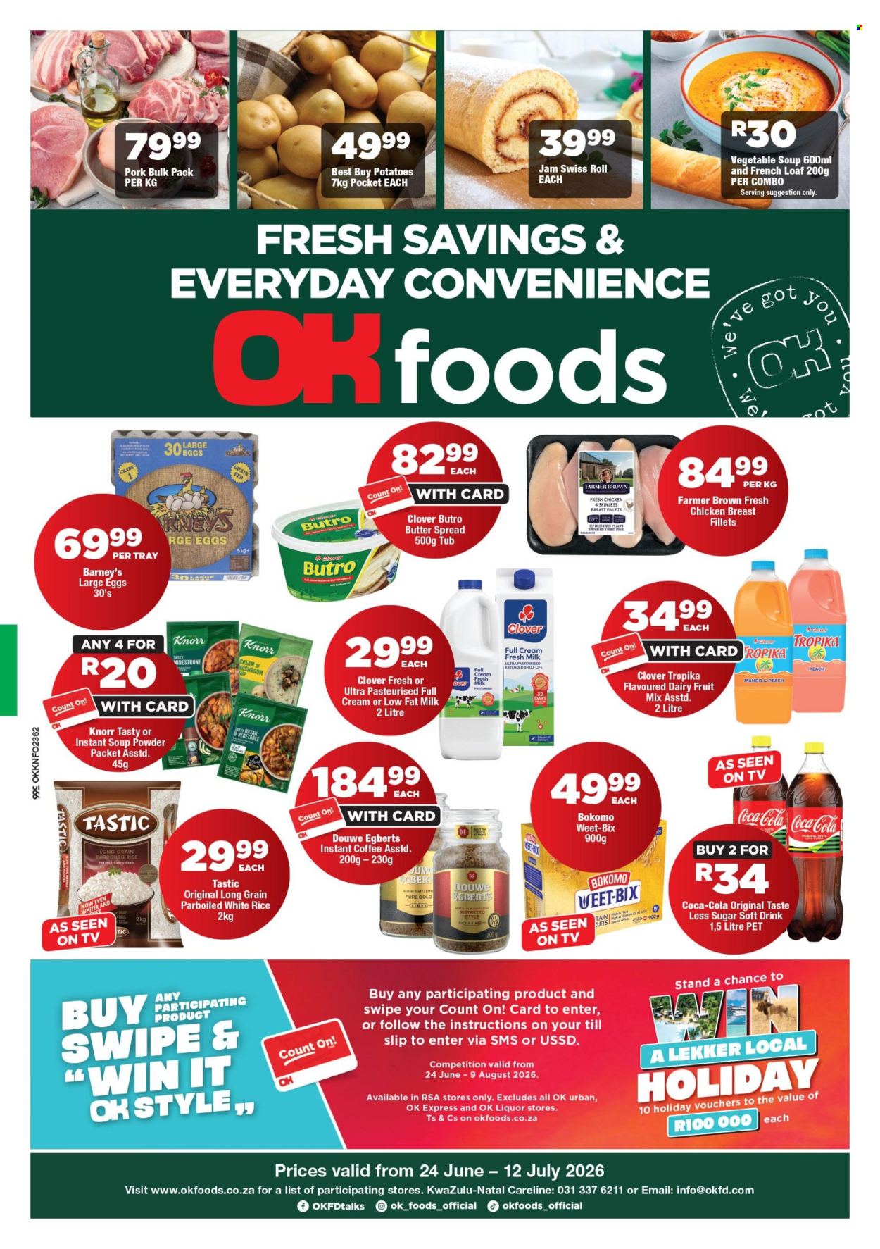 OK Foods specials - 24/06/2026 - 12/07/2026. Page 1