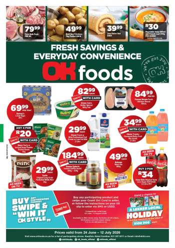 OK Foods catalogue  - 24/06/2026 - 12/07/2026.