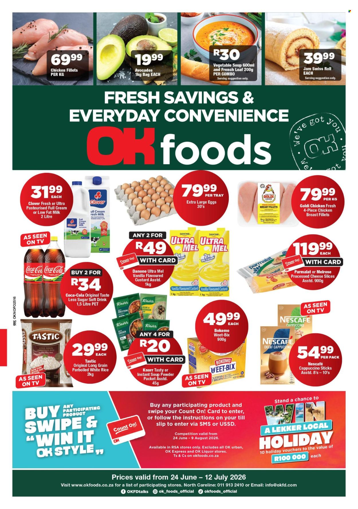 OK Foods specials - 24/06/2026 - 12/07/2026. Page 1