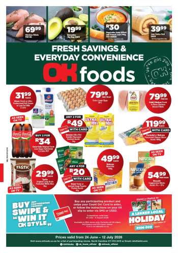 OK Foods catalogue  - 24/06/2026 - 12/07/2026.