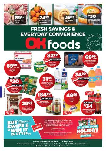 OK Foods catalogue  - 24/06/2026 - 12/07/2026.
