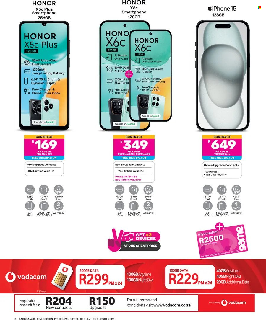 Game specials - 07/07/2026 - 06/08/2026. Page 4