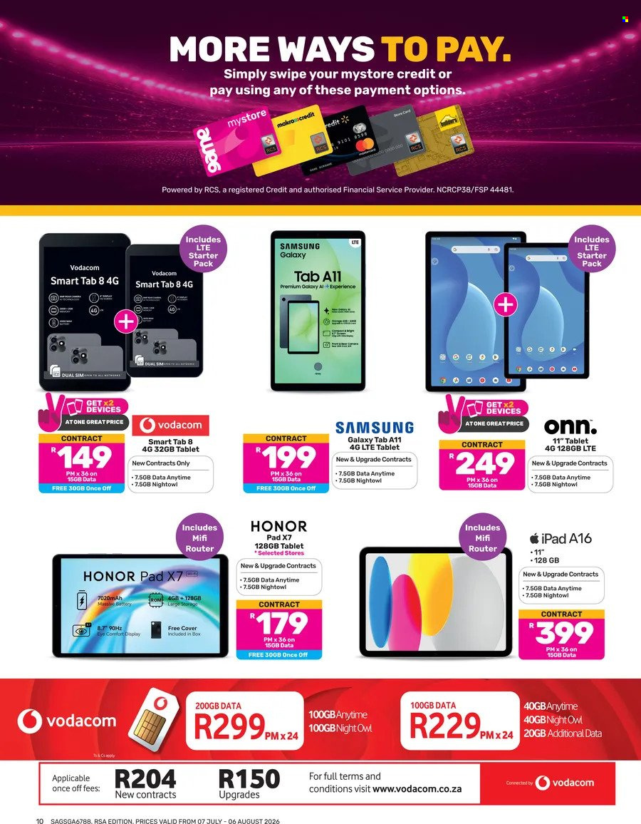 Game specials - 07/07/2026 - 06/08/2026. Page 10