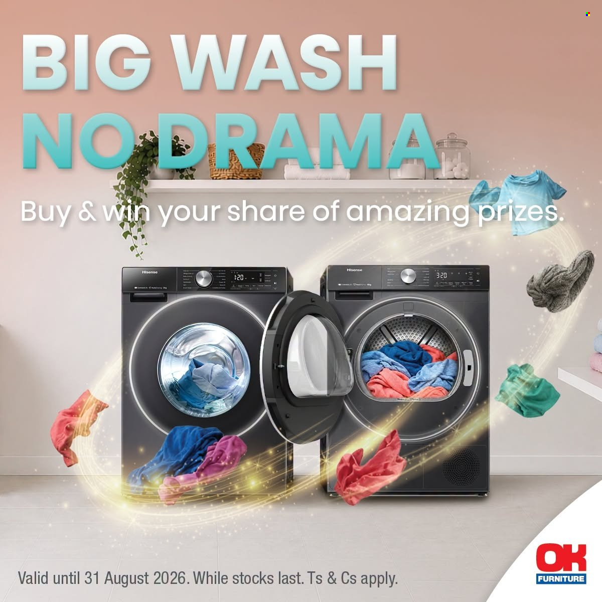 OK Furniture specials - 10/07/2026 - 31/08/2026. Page 1