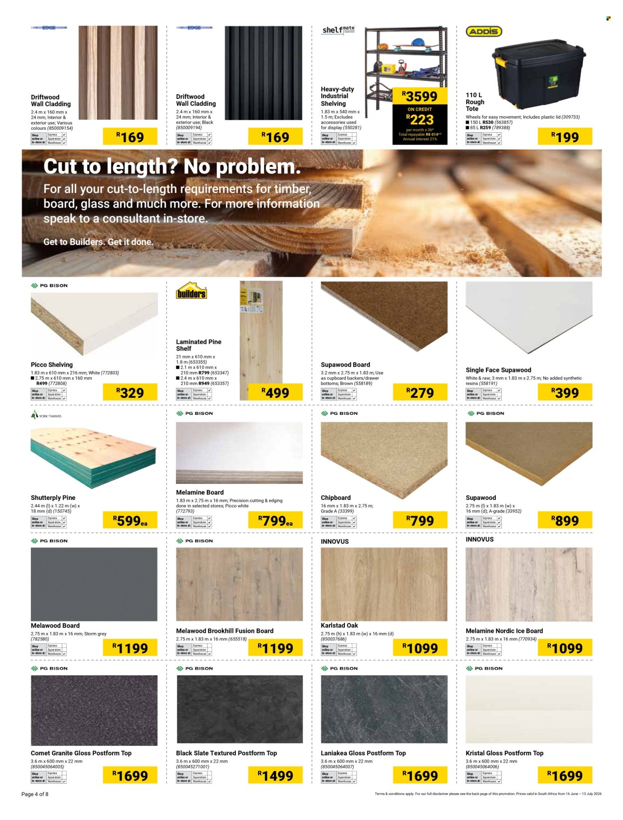 Builders specials - 16/06/2026 - 13/07/2026. Page 4