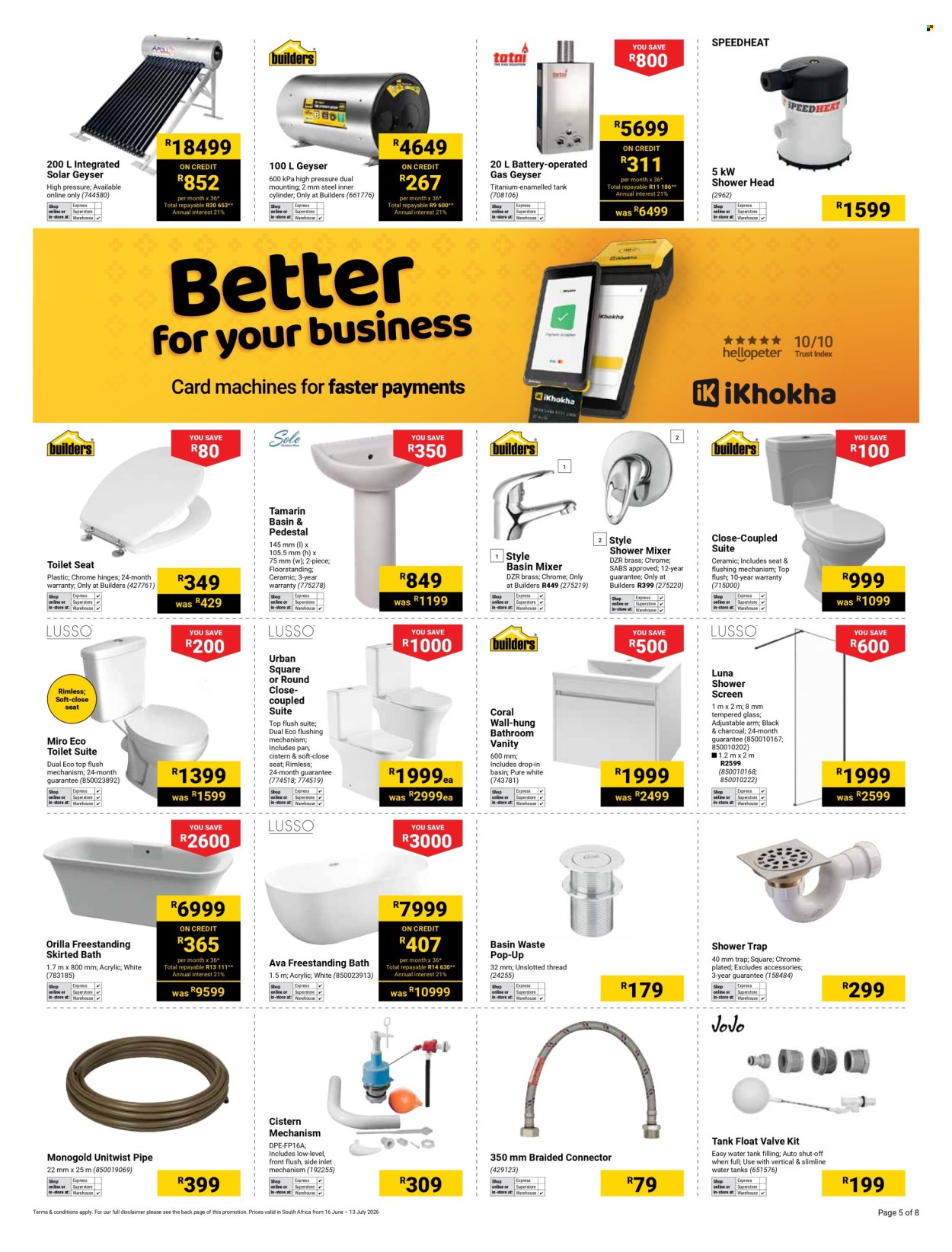 Builders specials - 16/06/2026 - 13/07/2026. Page 5