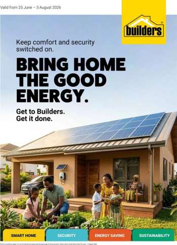 Builders catalogue  - 25/06/2026 - 03/08/2026.