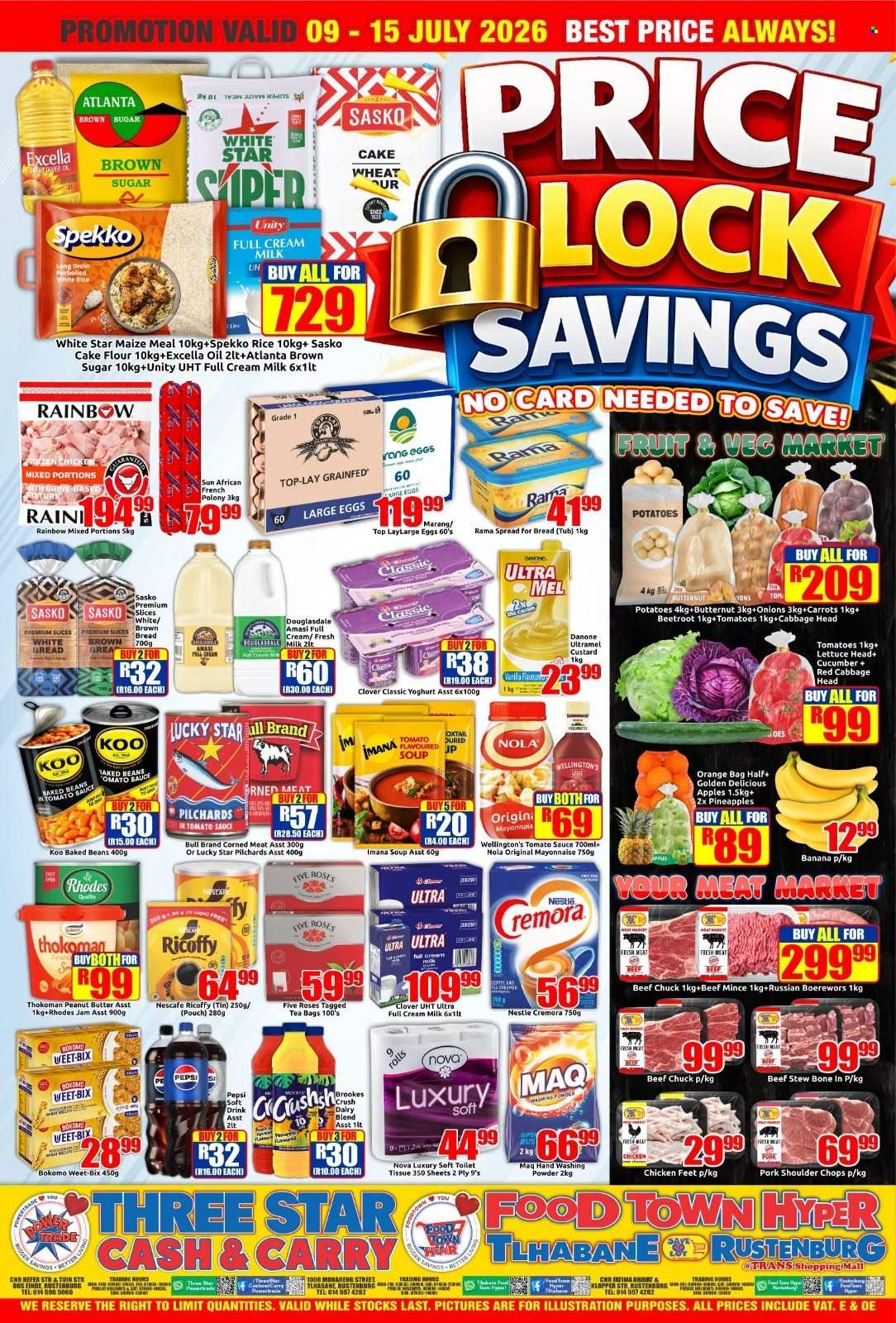 Three Star Cash and Carry specials - 09/07/2026 - 15/07/2026. Page 1