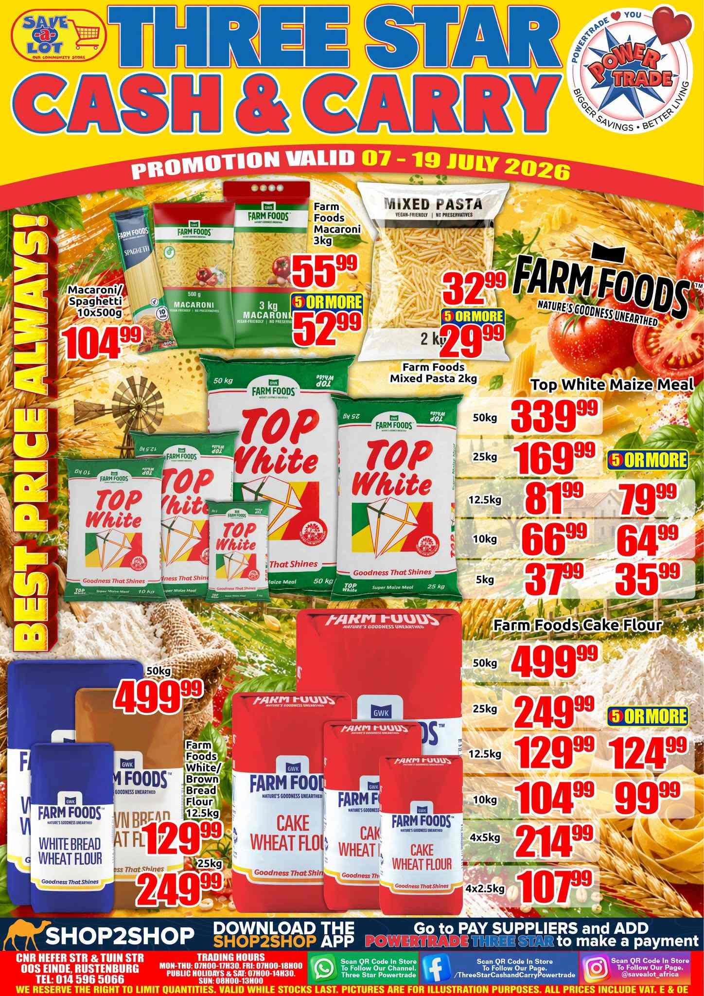 Three Star Cash and Carry specials - 07/07/2026 - 19/07/2026. Page 3