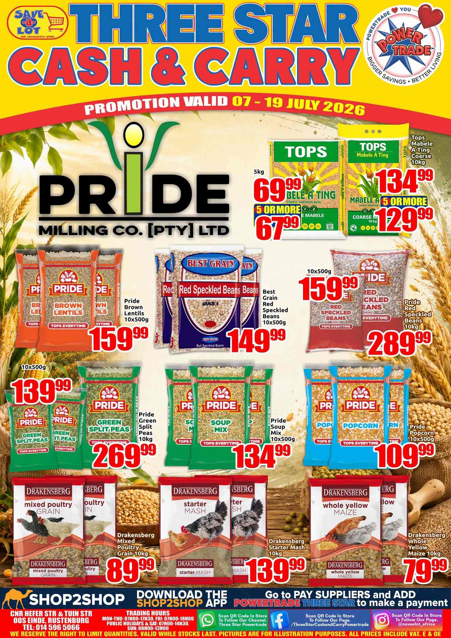 Three Star Cash and Carry specials - 07/07/2026 - 19/07/2026. Page 6